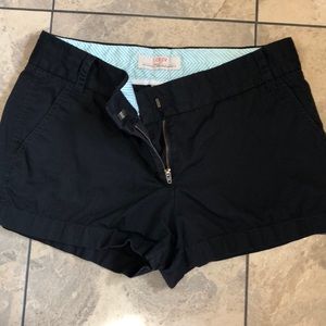 Jcrew Black Chino Shorts